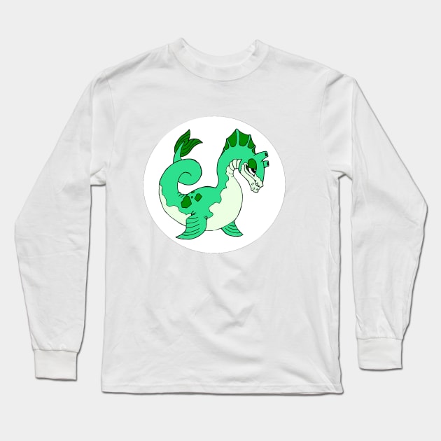 Loch Ness Monster - Cryptids Collection Long Sleeve T-Shirt by SamWalker